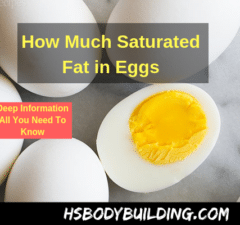 How Much Saturated Fat in Eggs