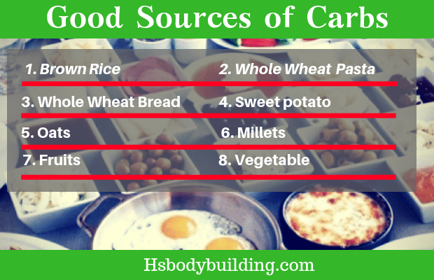 Good Sources of Carbs